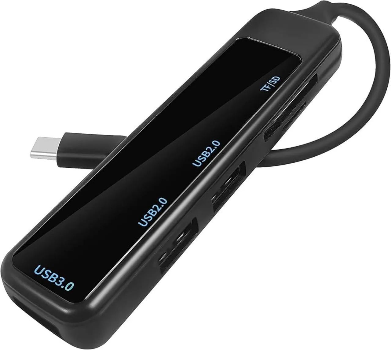 Hub USB C 4 Em 1 Tipo C Hub With 3 USB Ports - Foto 5