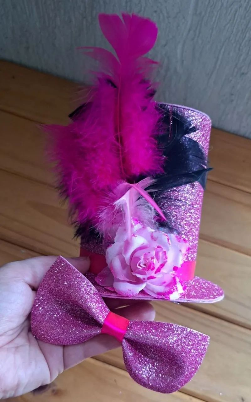 Mini cartolas em EVA com presilha - Foto 4