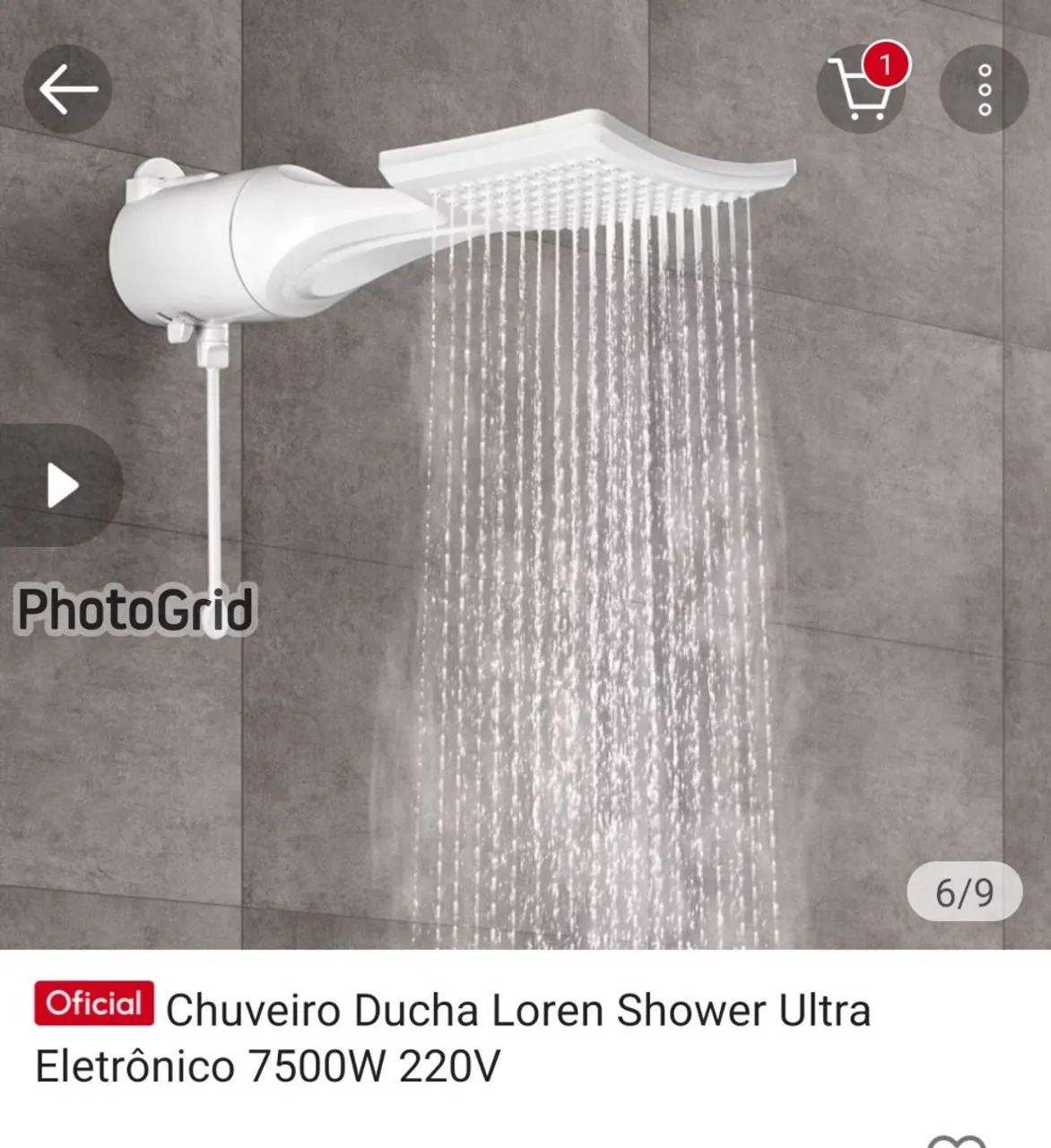 Chuveiro elétrico Lorenzetti  - Foto 3