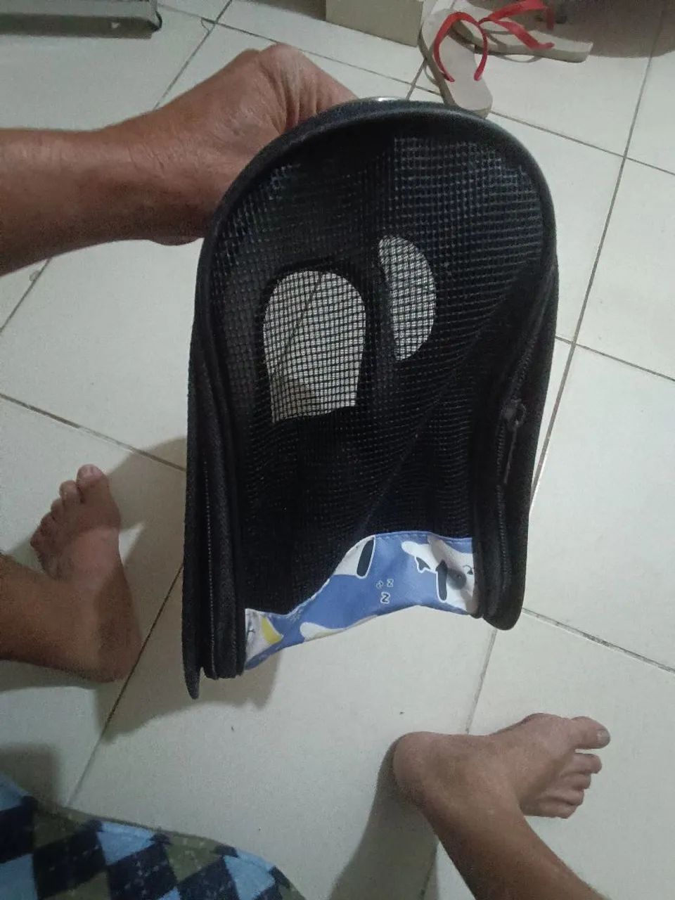 Bolsa beg para transporte de animais  - Foto 4