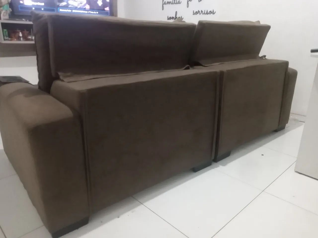 Sofá retrátil 3 lugares  - Foto 3