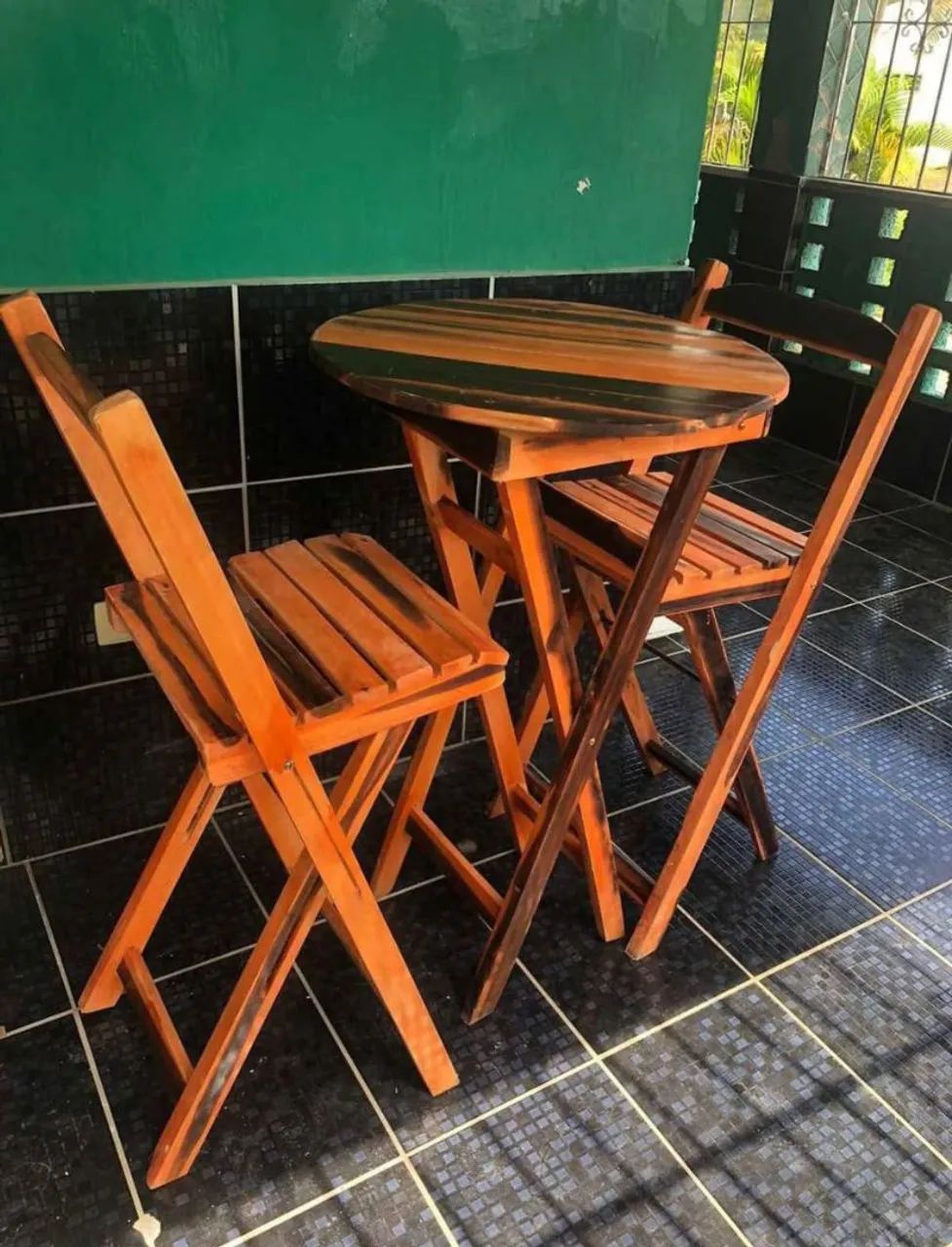 Mesas e cadeiras dobrável promoção imperdível  - Foto 2