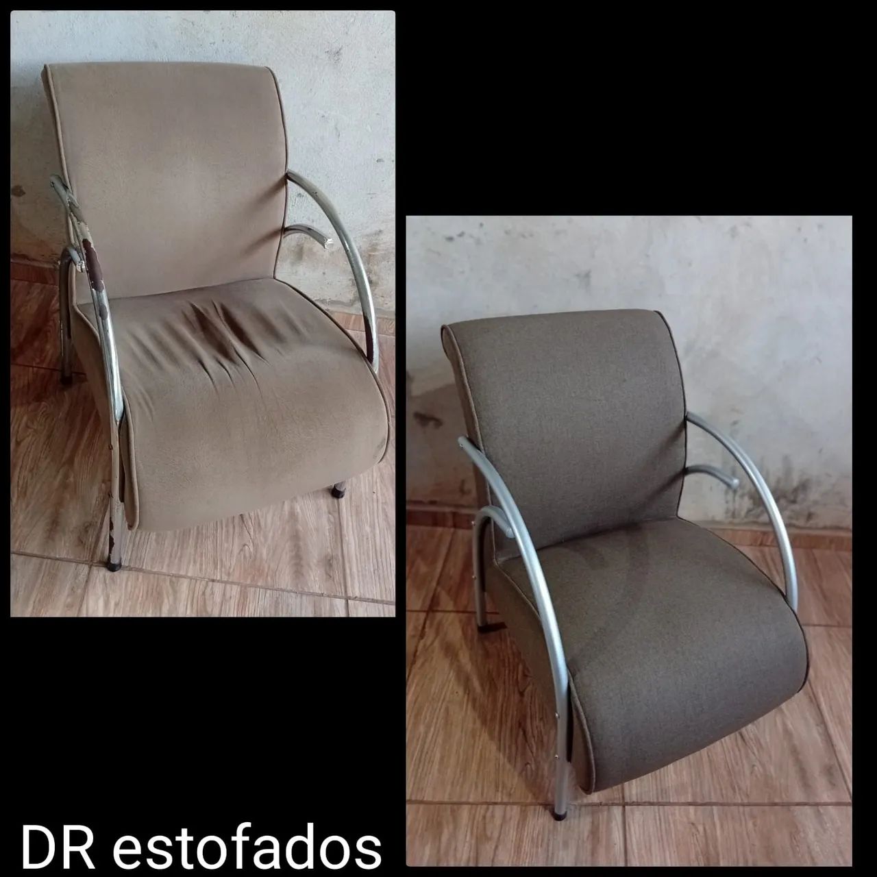 Reformas de cadeiras de escritório, cadeiras de cozinha, poltronas.  - Foto 4