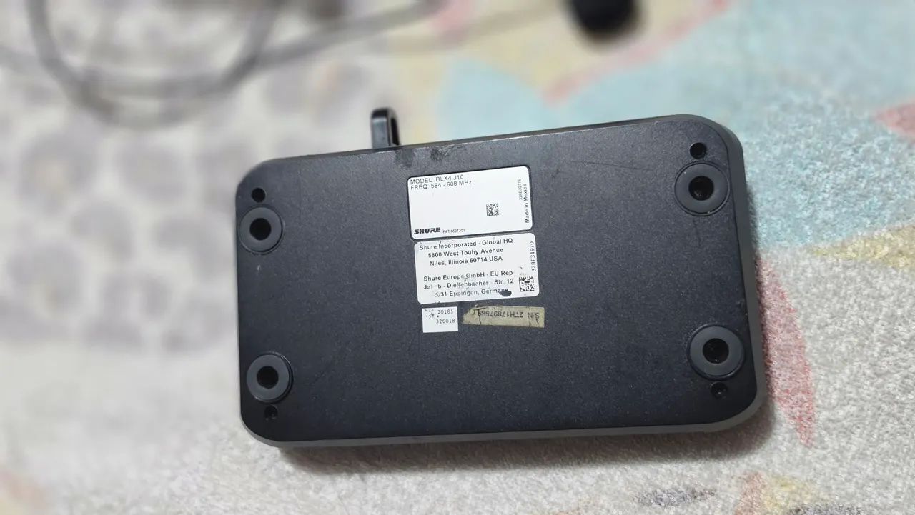Microfone  sem fio shure blx - Foto 4