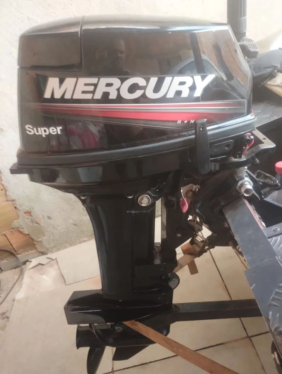 vendo motor mercury 15 hp super  - Foto 2