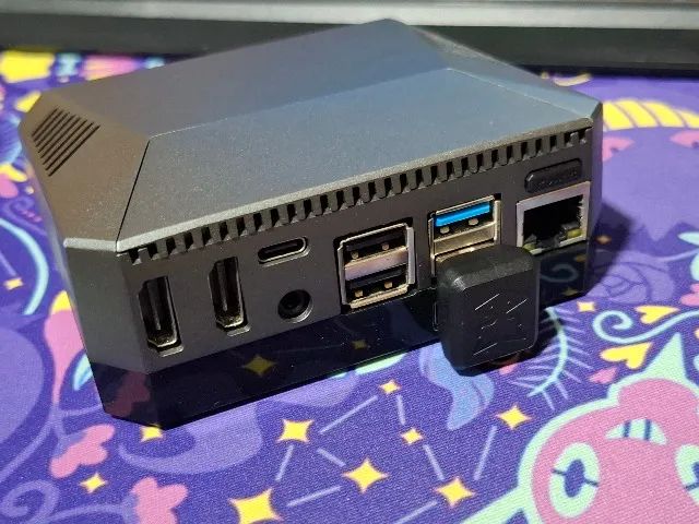 mini pc raspberry pi 4b 2gb ram 512gb ssd m.2 nvme case argon v2 - Foto 2