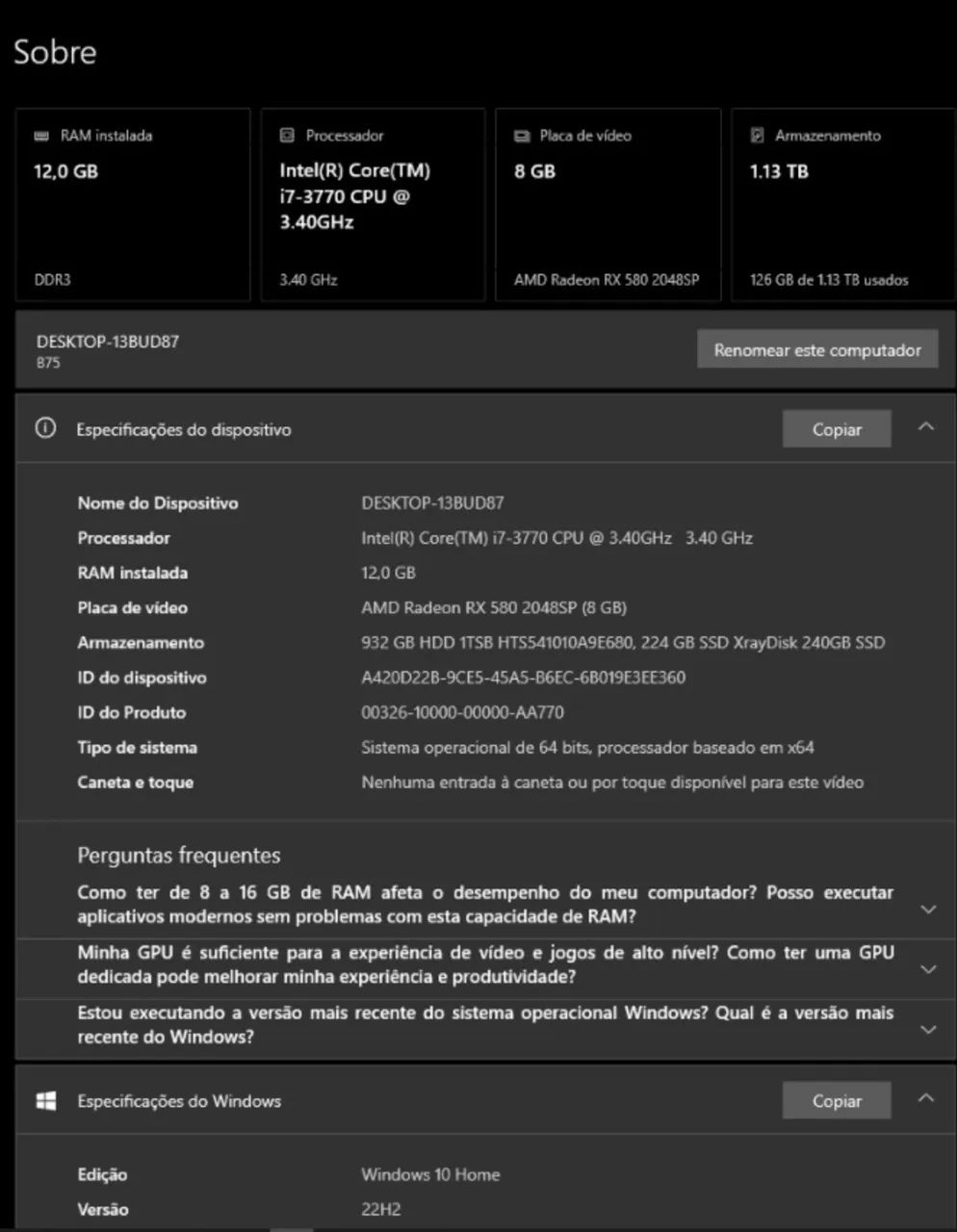 PC GAMER COMPLETO - PRONTO PARA JOGAR - Foto 2