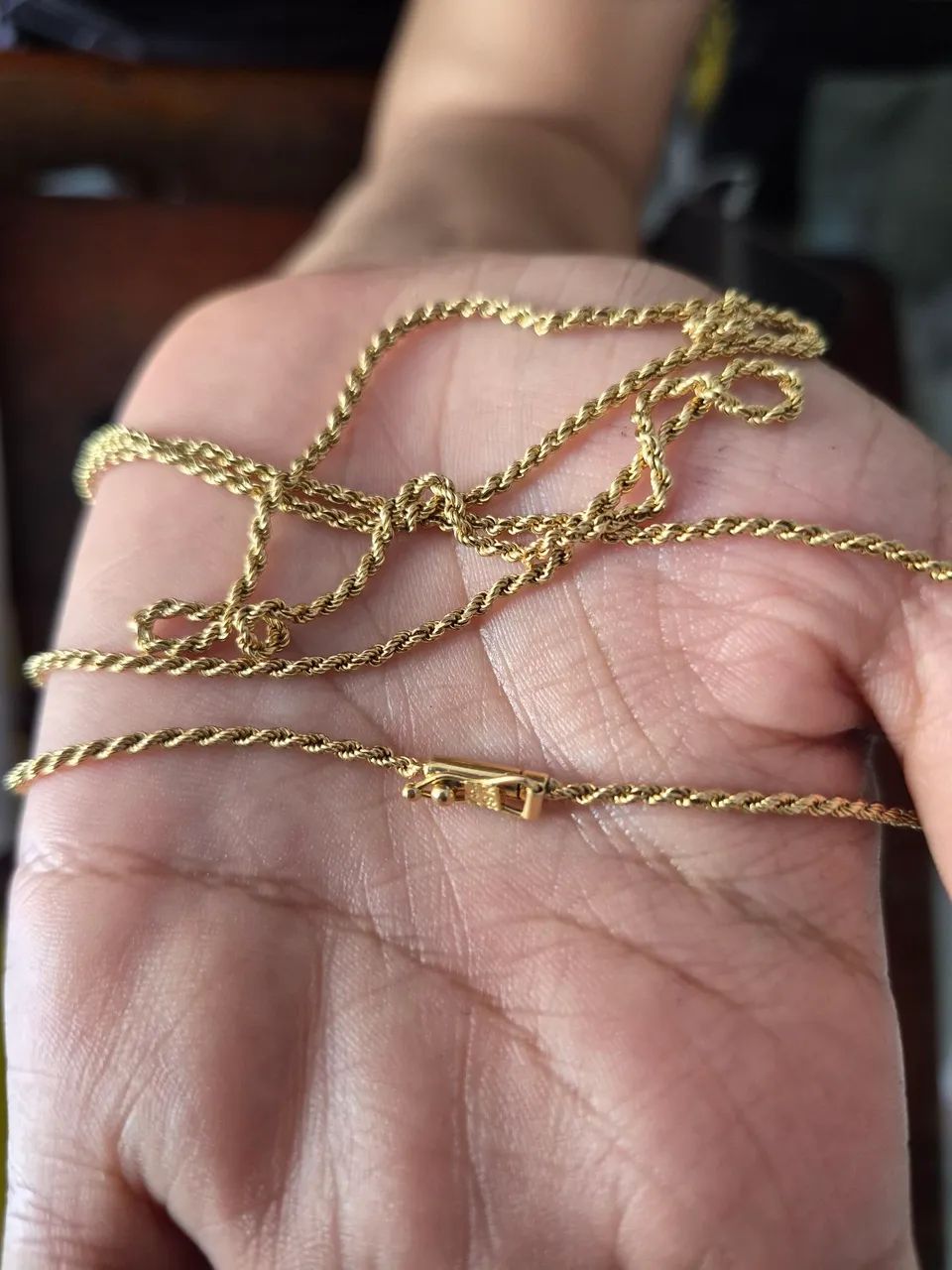 Cordão ouro 18k  - Foto 2