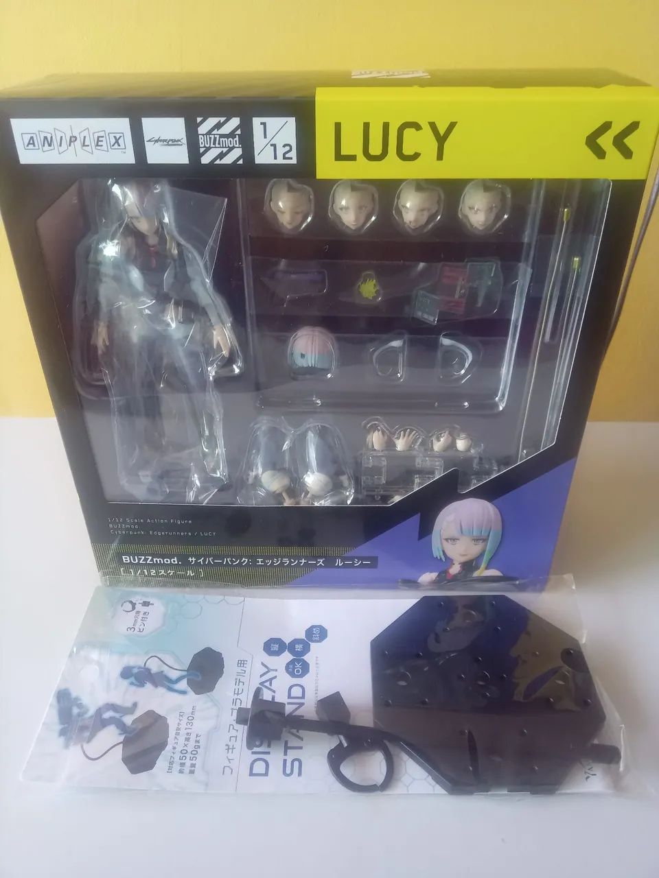 Buzzmod Lucy 1/12 cyberpunk original nunca aberto, já com base bônus de pré venda! - Foto 3