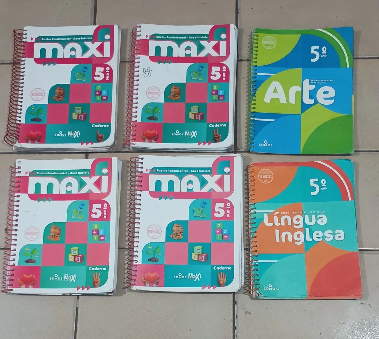 LIVROS MAXI - 5° ano