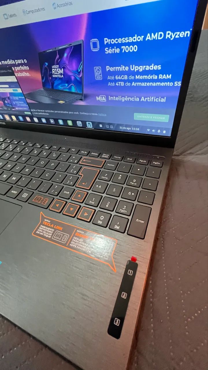 Notebook Positivo novo  - Foto 5