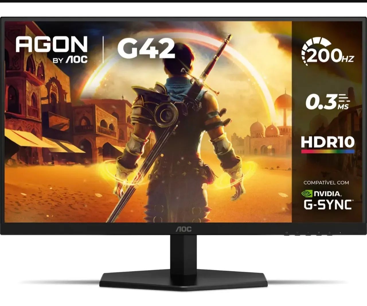Monitor 27 polegada aoc gamer  - Foto 2