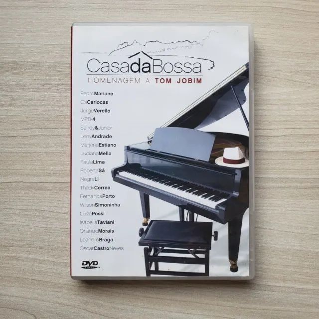 DVD Casa da Bossa Homenagem a Tom Jobim
