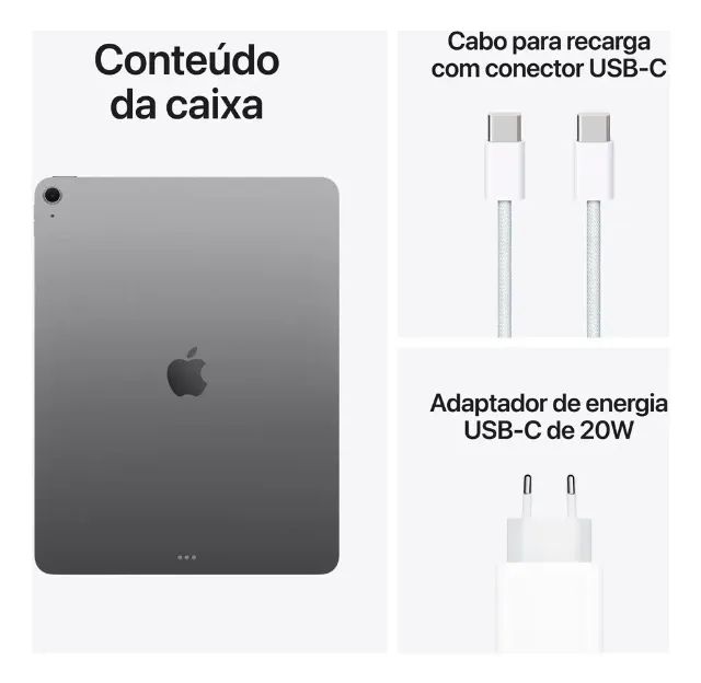 IPAD AIR M4 13 Polegadas 128GB Space Gray - Foto 2
