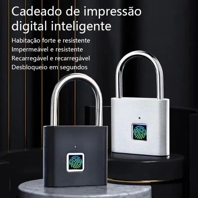 Cadeado Digital Recarregável - Foto 4