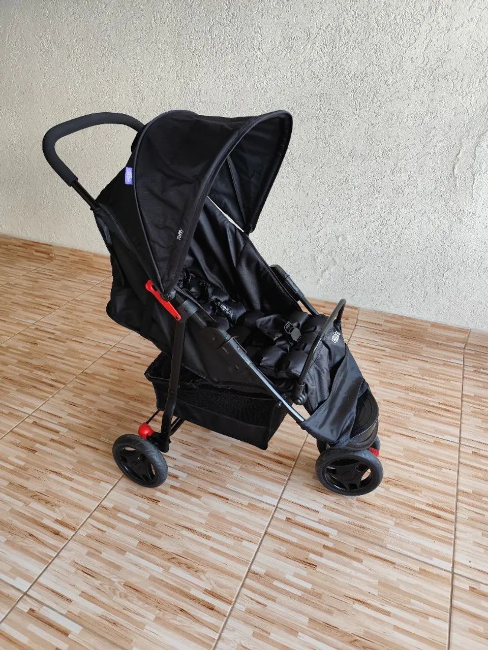 Carrinho de bebê Cosco Kids (usado) - Foto 2