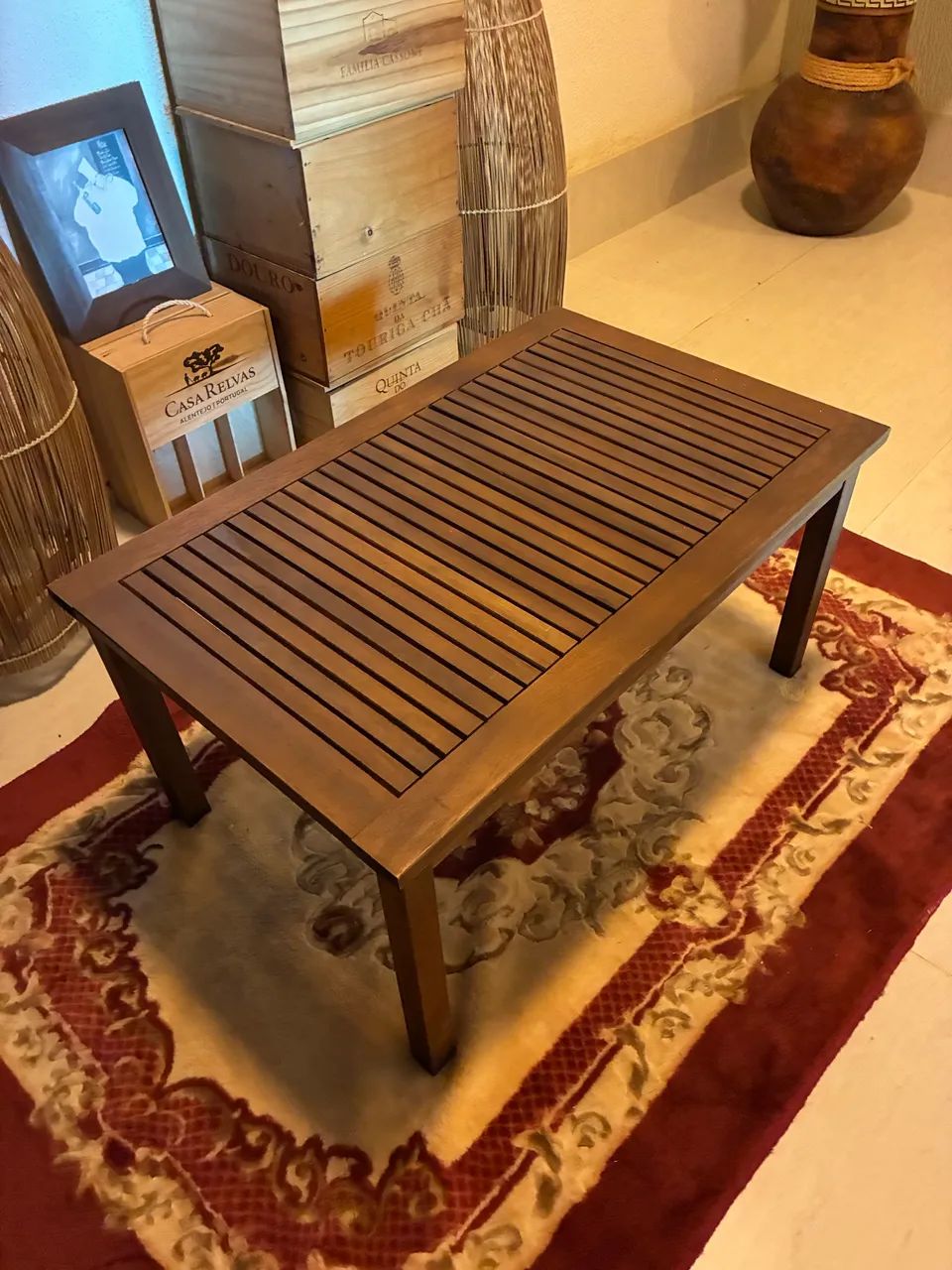 MESA DE CENTRO MADEIRA - Foto 2