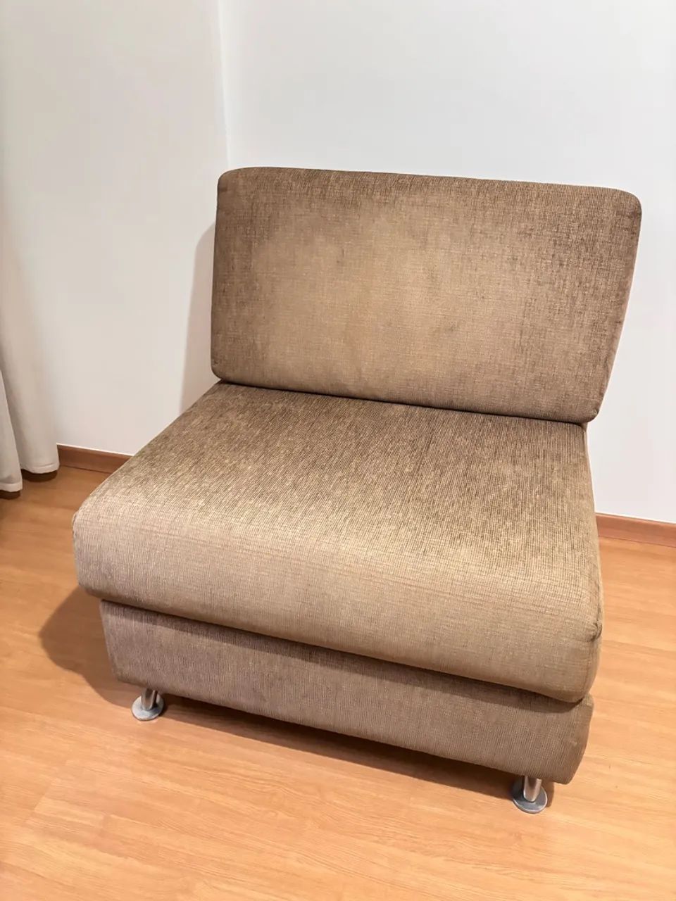 1 módulo sofá em tecido 