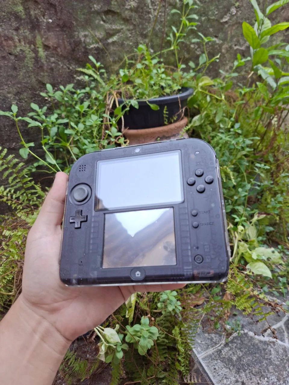 Nintendo 2DS old Clear Black 