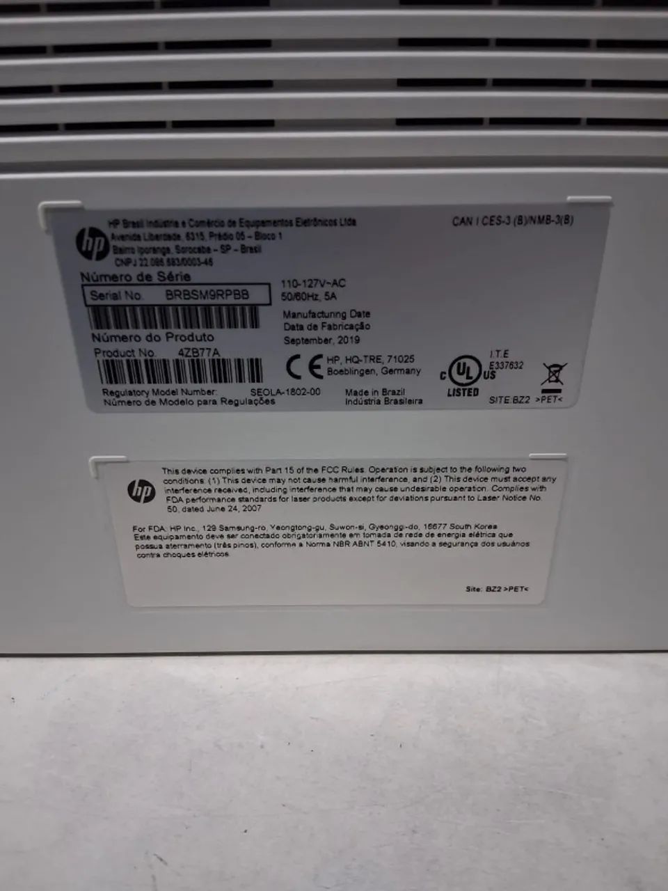 Impressora Hp Laser 107a - Foto 3