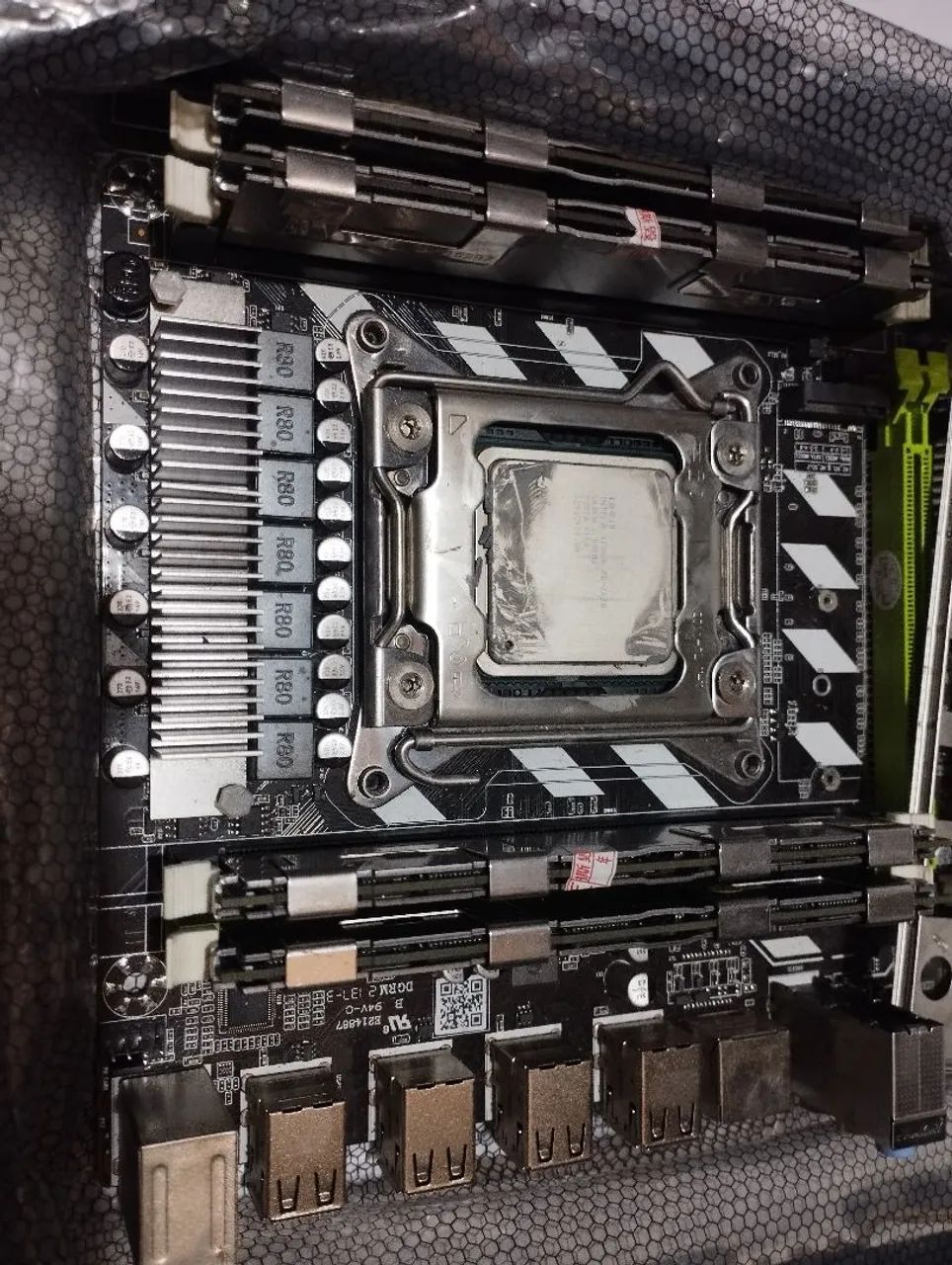 kit placa mae xeon funcionando perfeitamente 