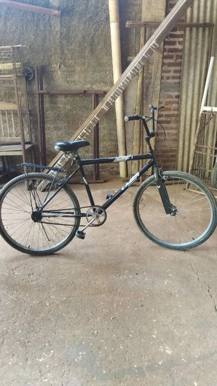 Bicicleta Caloi Poty Aro 26 - Ótimo estado, forte e resistente - Foto 4