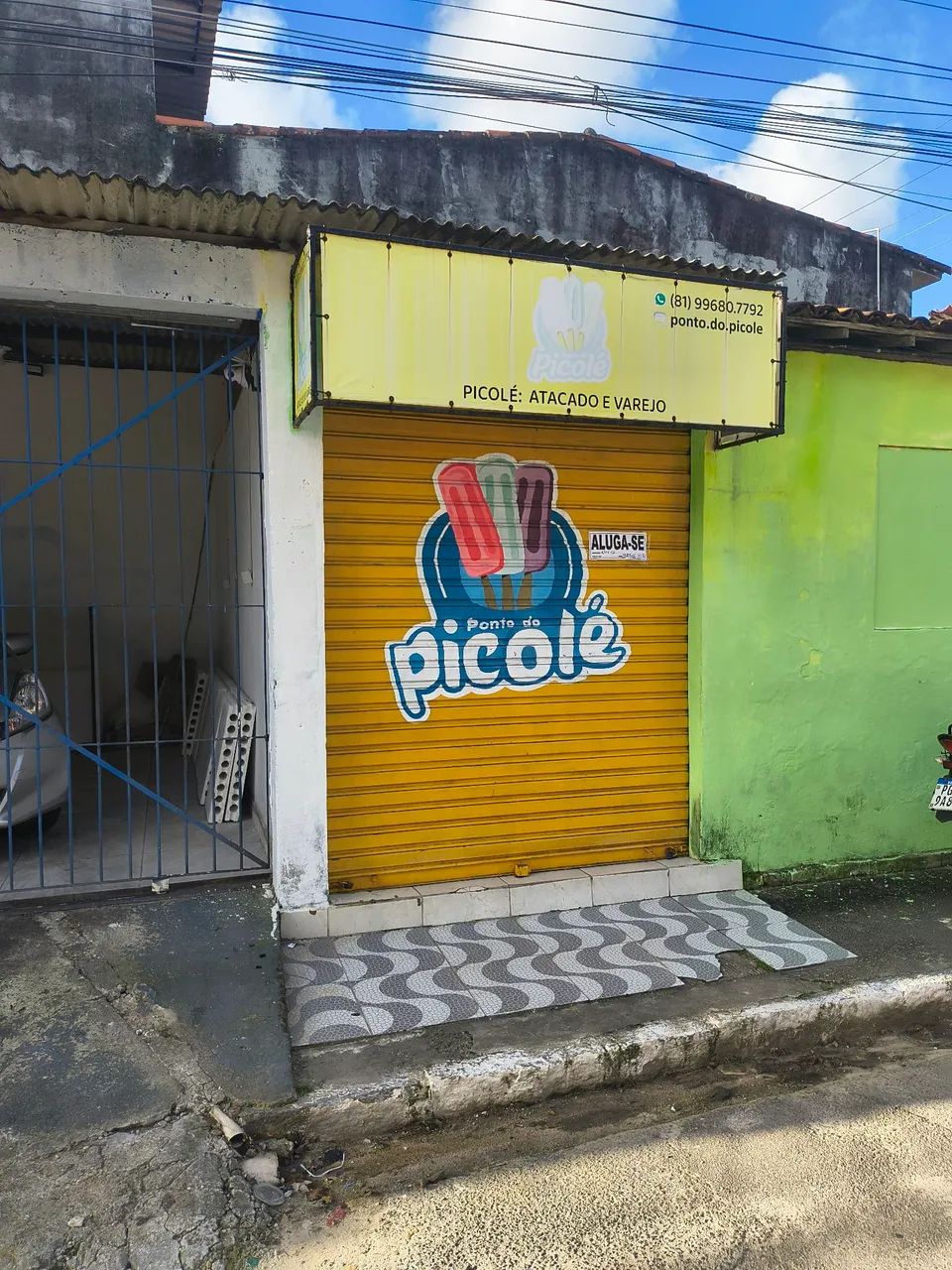 Alugo loja a 70 metros da caxangá.