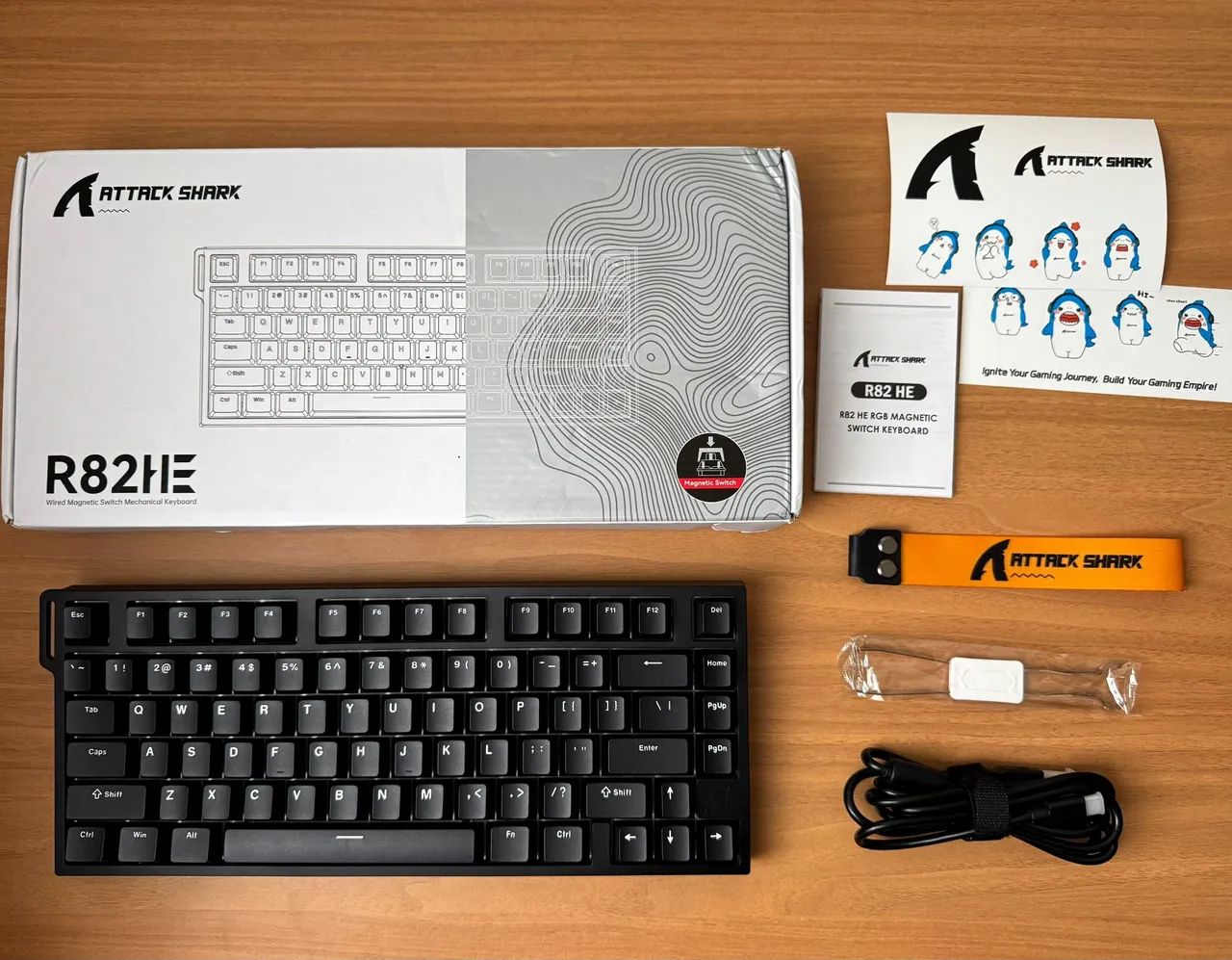 Teclado - Attack shark R82 HE