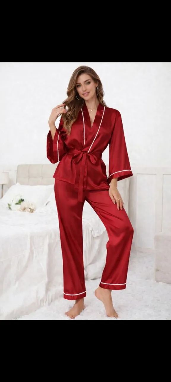 Pijamas de cetim  - Foto 4