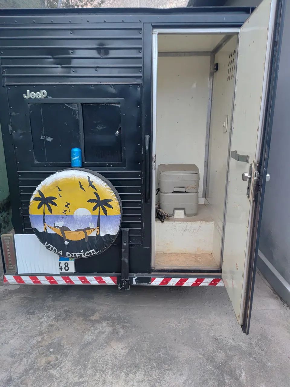 MINI TRAILER/BANHEIRO/SISTEMA SOLAR!! - Foto 4
