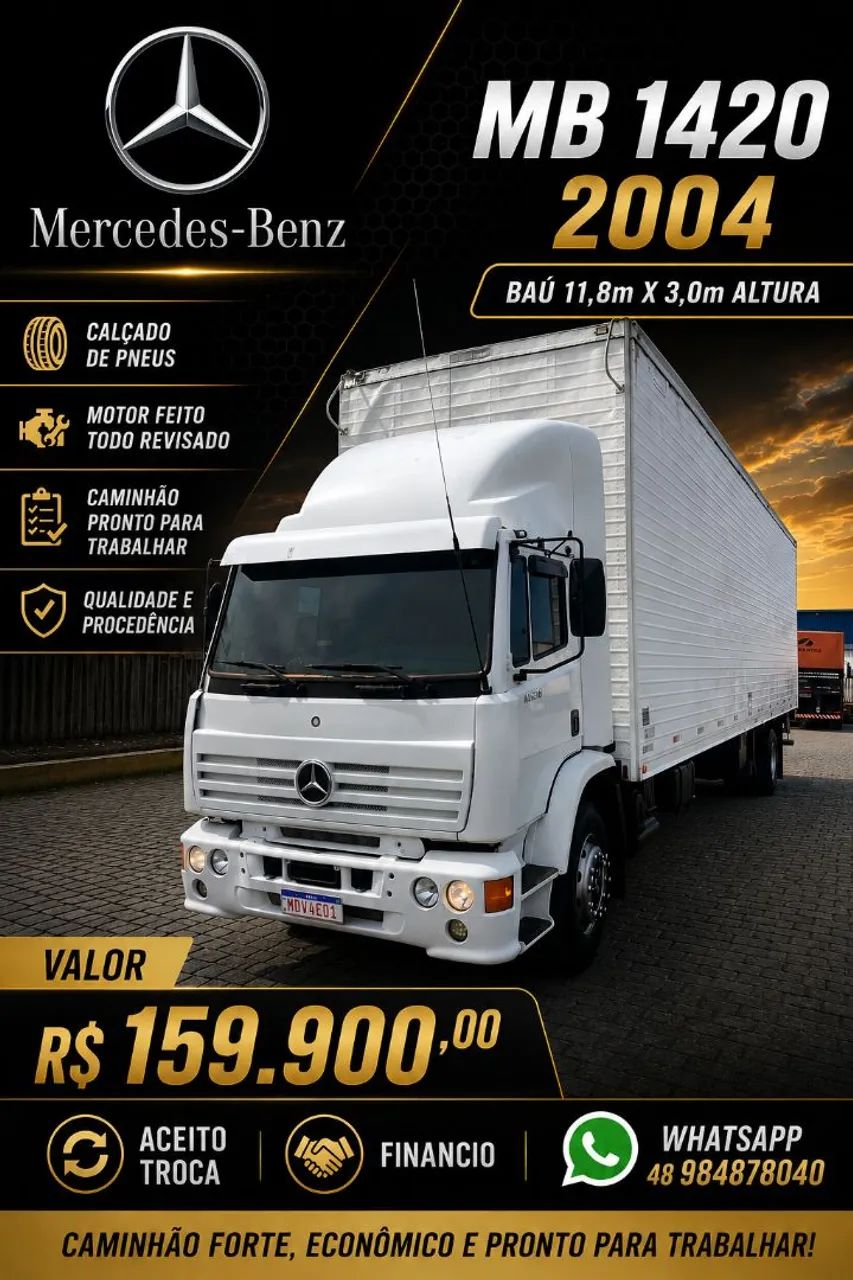 MB 1420 2004 baú 