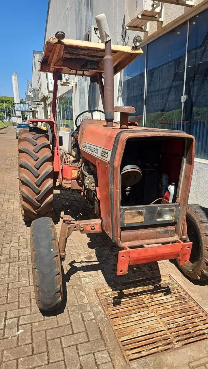 Trator masseira Ferguson 290 leve  - Foto 2