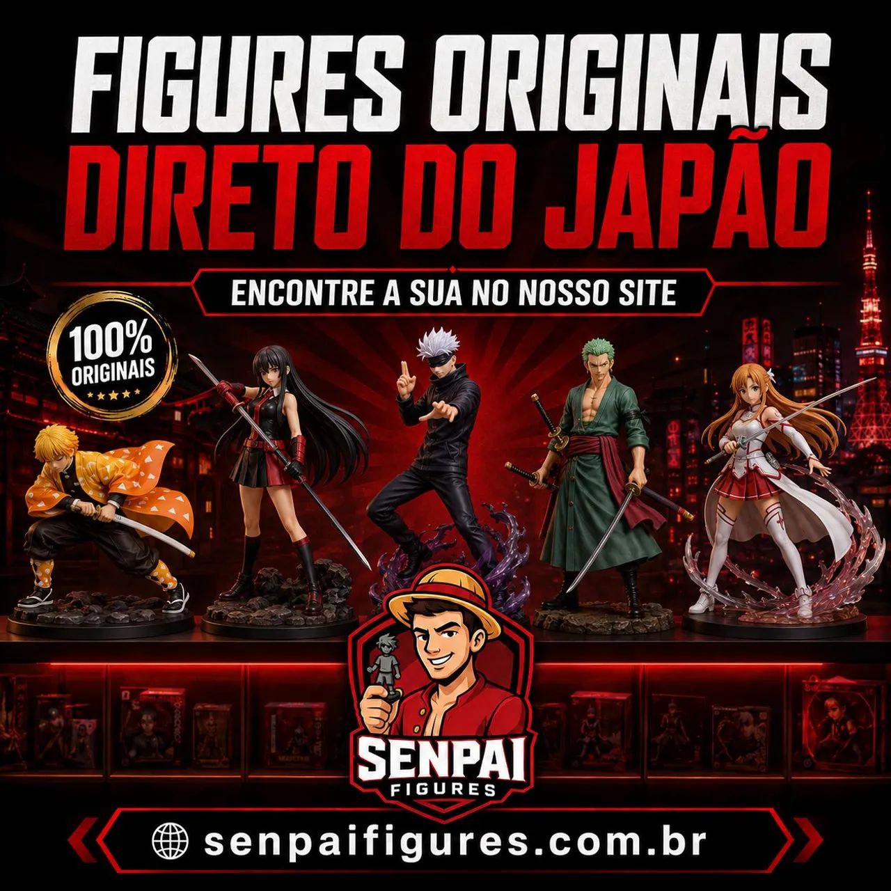 Figures originais do Japão  - Foto 2