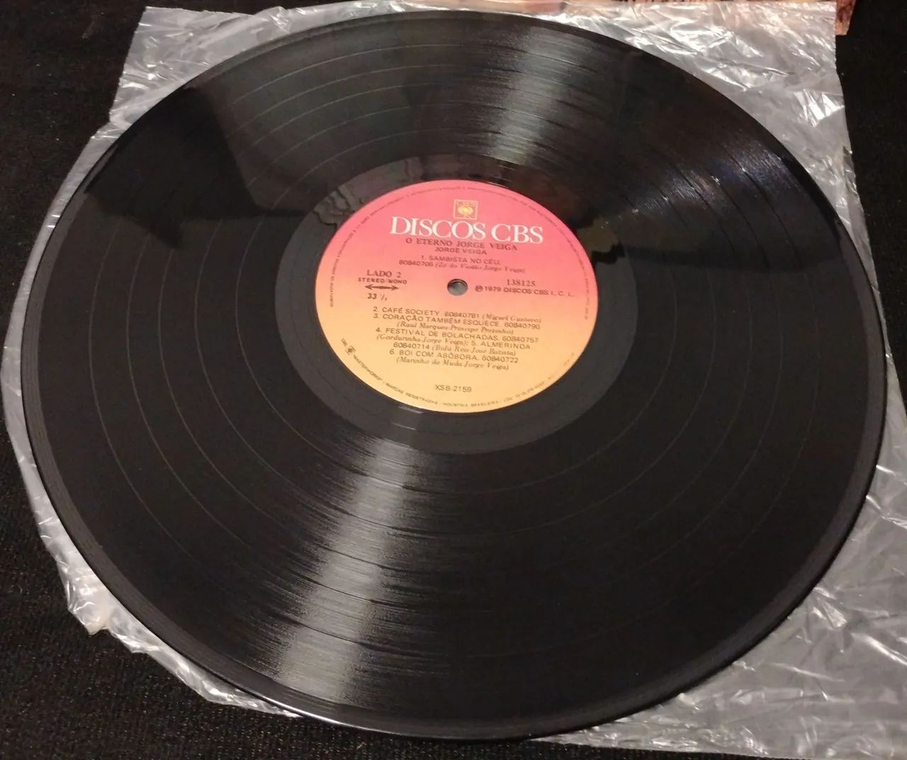 Vinil Jorge Veiga - O Eterno (1979) (Disco, LP) - Foto 4