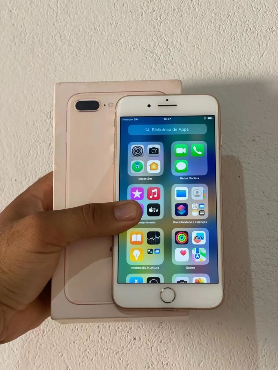 IPHONE 8PLUS 128GB TODO ORIGINAL COM CAIXA - Foto 4