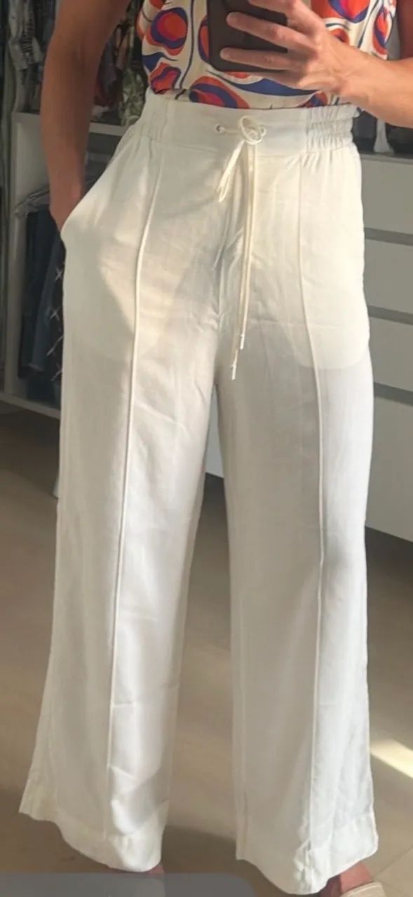 Calça off white Dress Co 36 - Foto 2