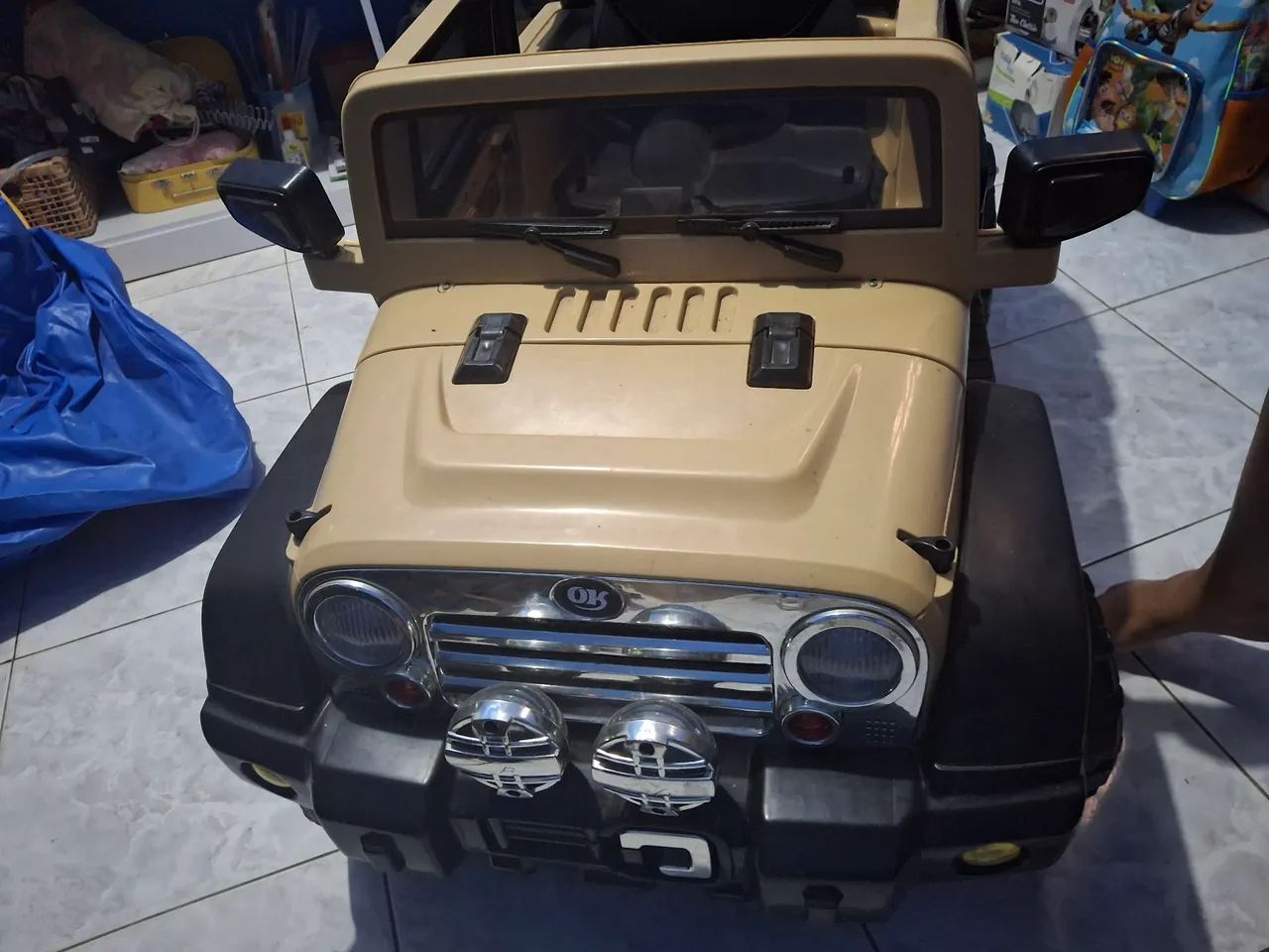 Carro elétrico mini jipe 12v - Foto 5