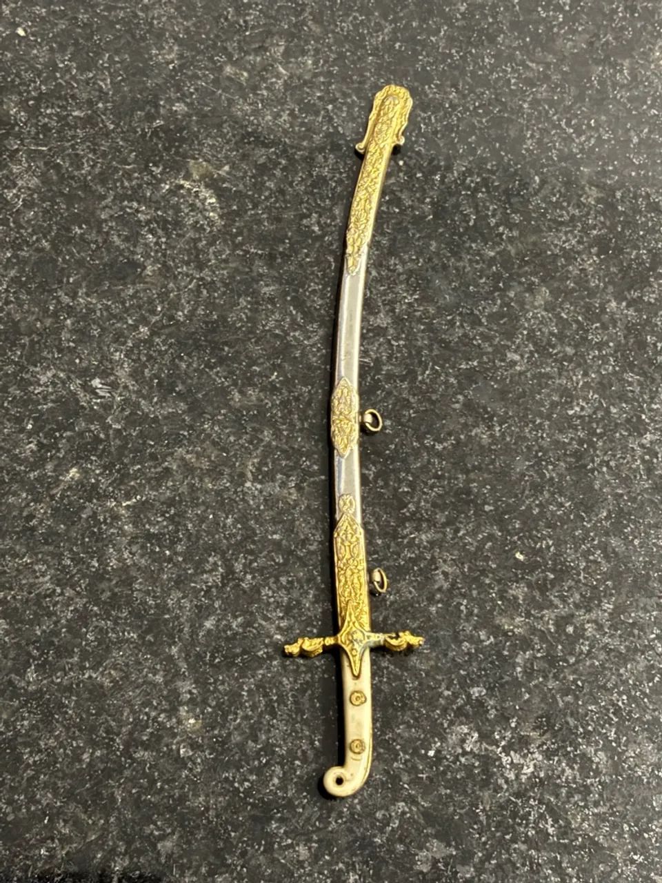 Mini Espada militar Duque de Caxias 15,5cm 