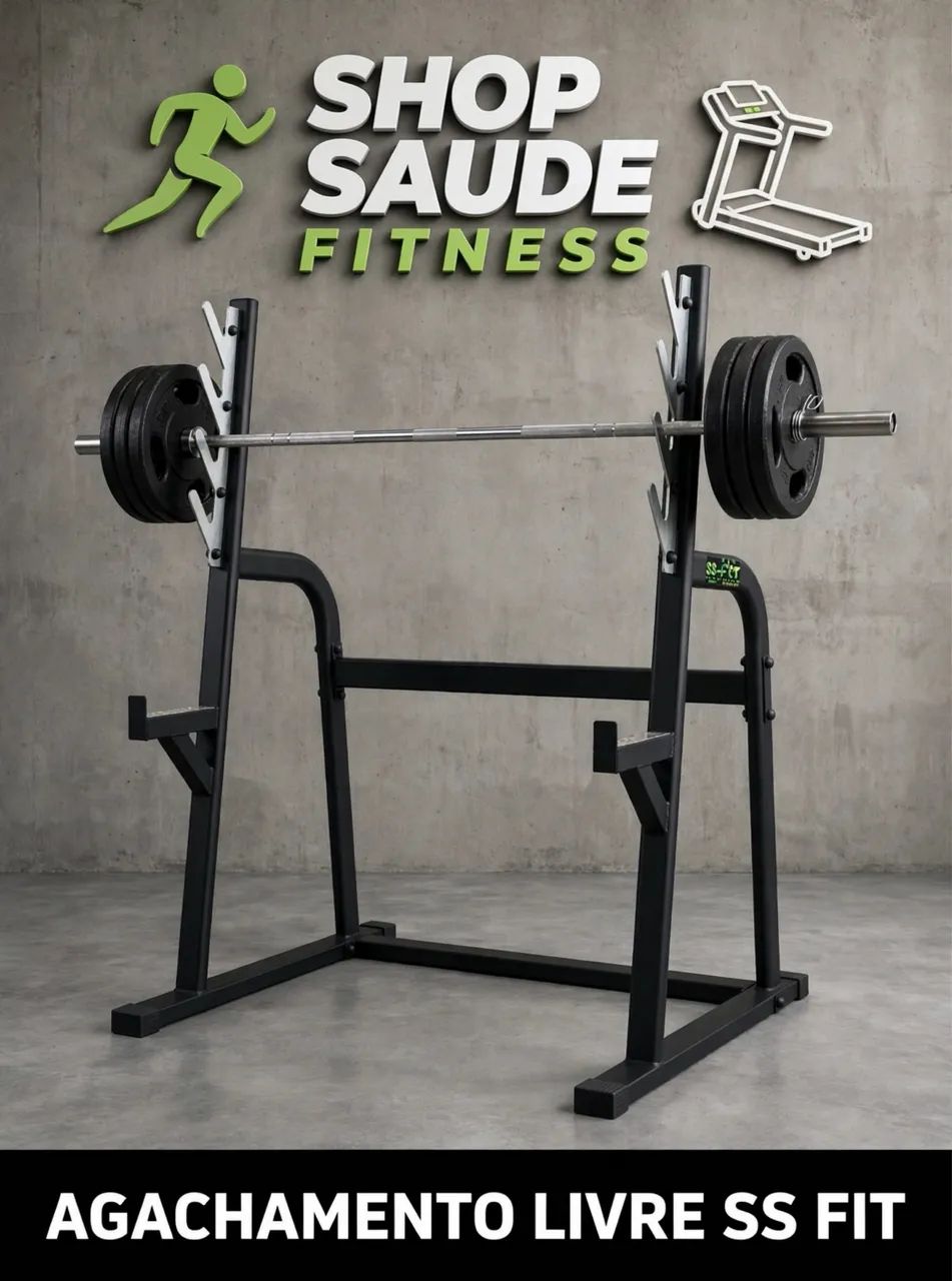 Agachamento Livre SS-FIT MACH PREMIUM