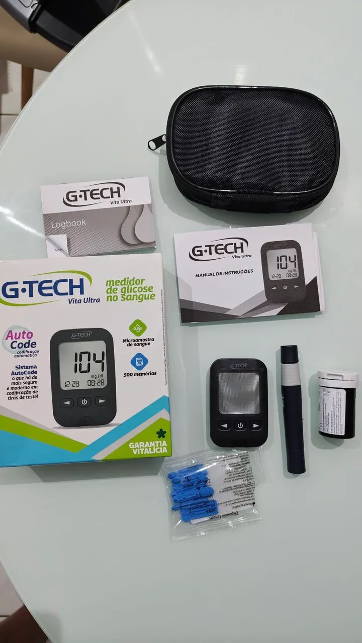 MEDIDOR DE GLICOSE G-TECH