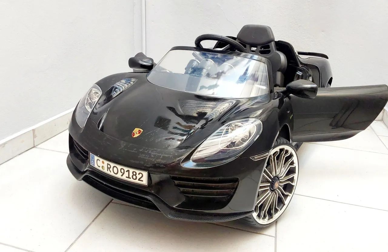 *CARRO PORSCHE 918 SPYDER  ELÉTRICO* INFANTIL