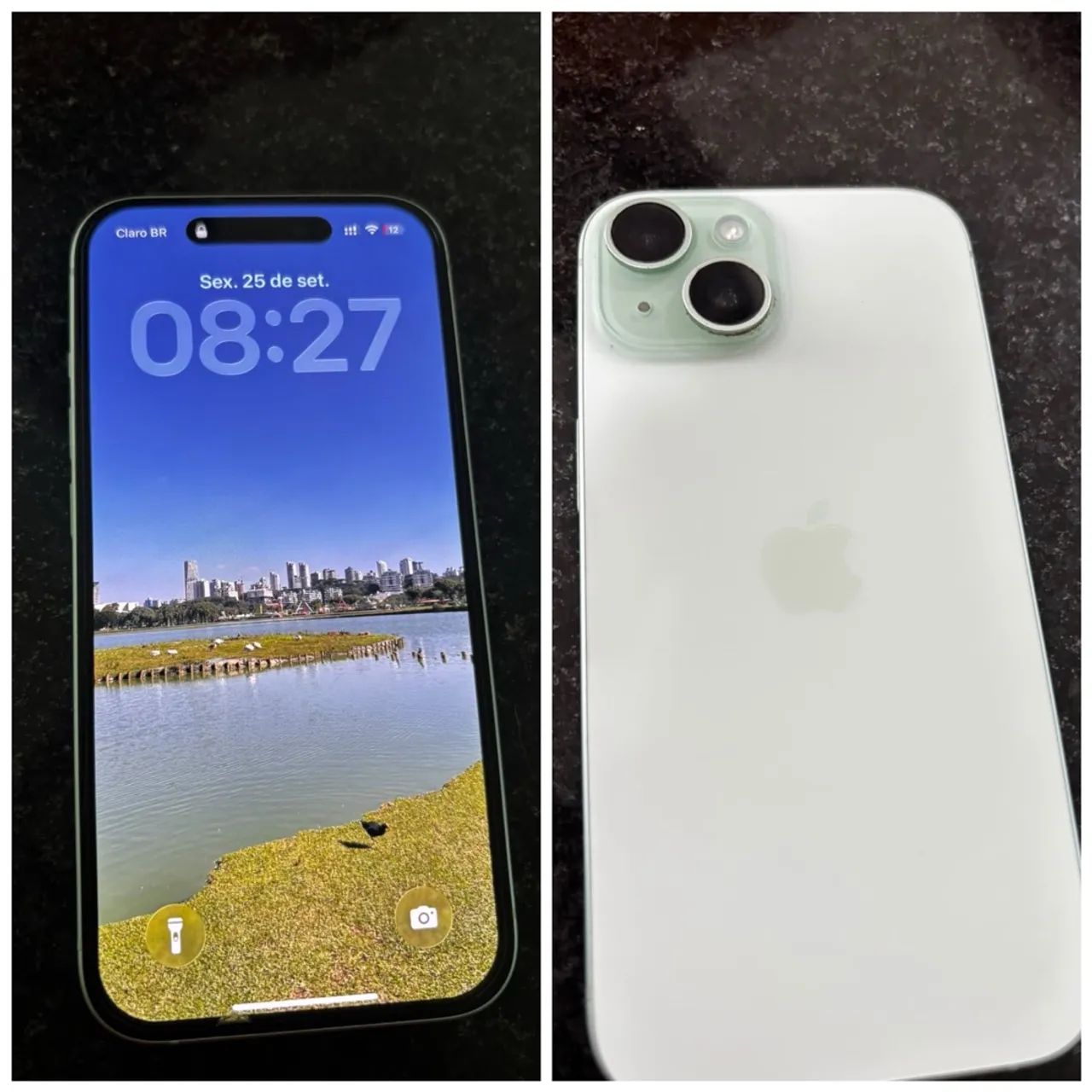 iPhone 15 128GB verde claro 