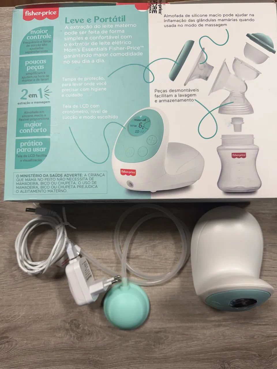Extrator De Leite Eletrico Fisher-Price - Foto 2