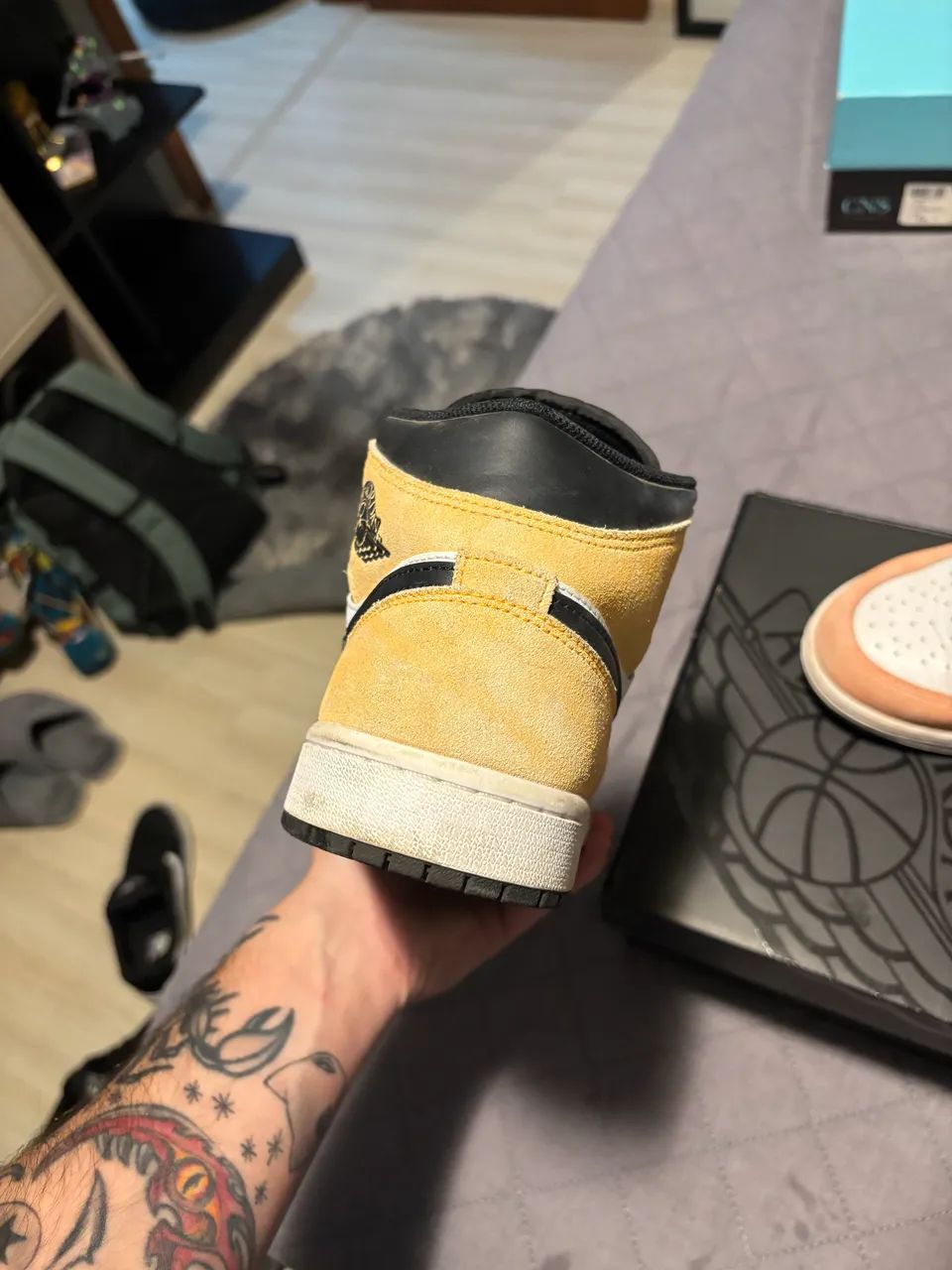 Air Jordan 1 Mid - original usado  - Foto 4