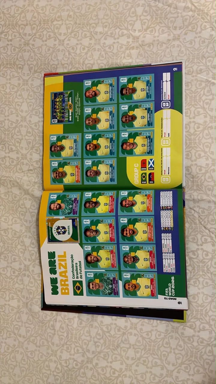 Álbum copa capa dura dourado completo - Foto 3