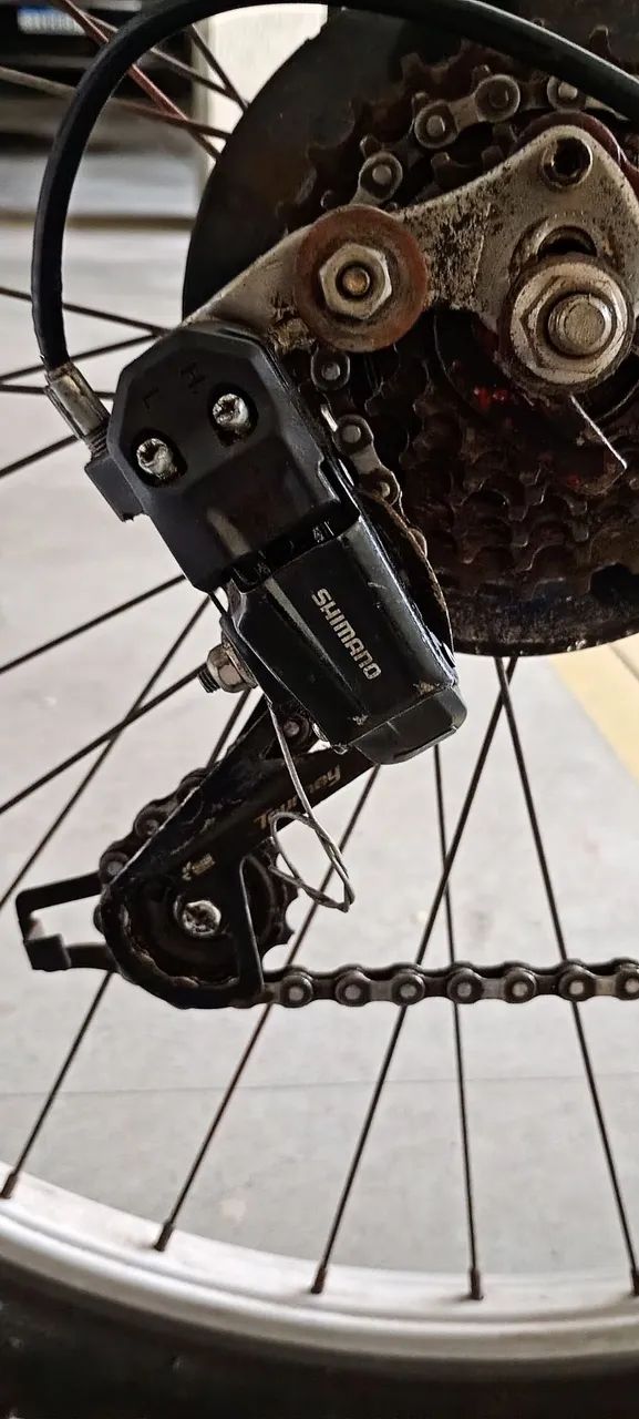 Bicicleta Houston aro 26 vermelha  - Foto 4