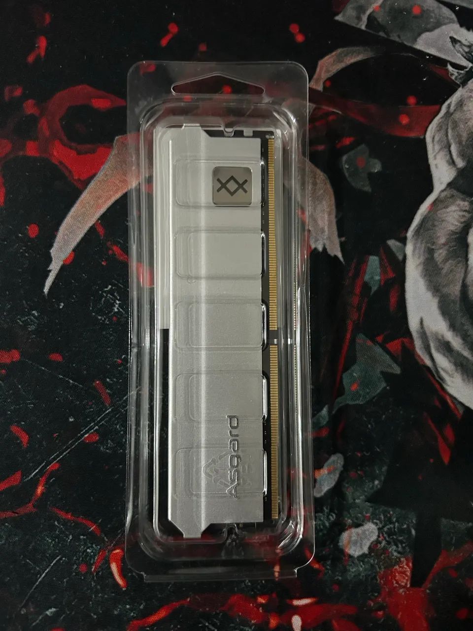 Memória RAM Asgard 8GB DDR4 3200MHz - Nova (Dissipador Prata) - Foto 2