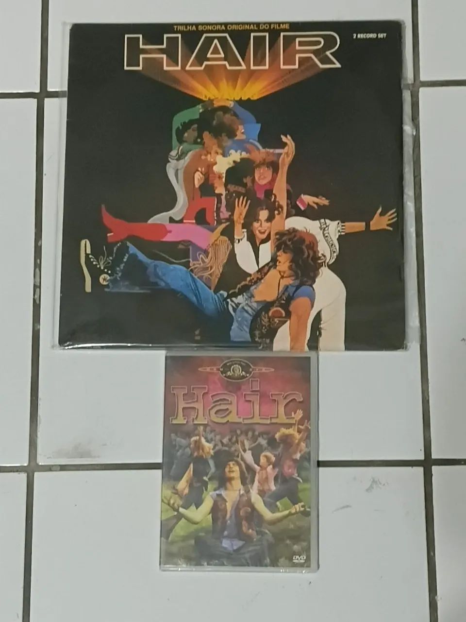 Lp + Dvd lacrado do Filme Hair