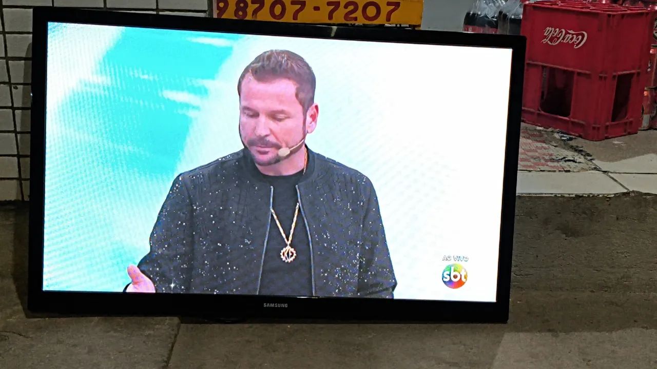 Tv Samsung 43 Polegadas Não é Smart Funcionando Perfeitamente  - Foto 3