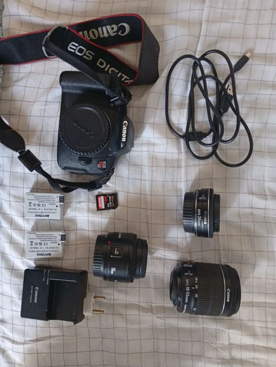 Kit Câmera Canon T5i - Foto 2